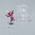 Idyllia Glass Ball Bee and Flowers